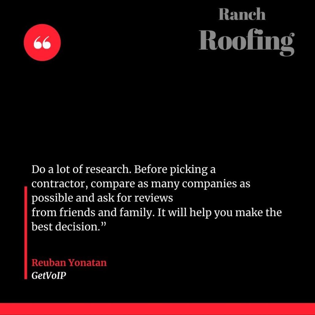 Roofing reviews