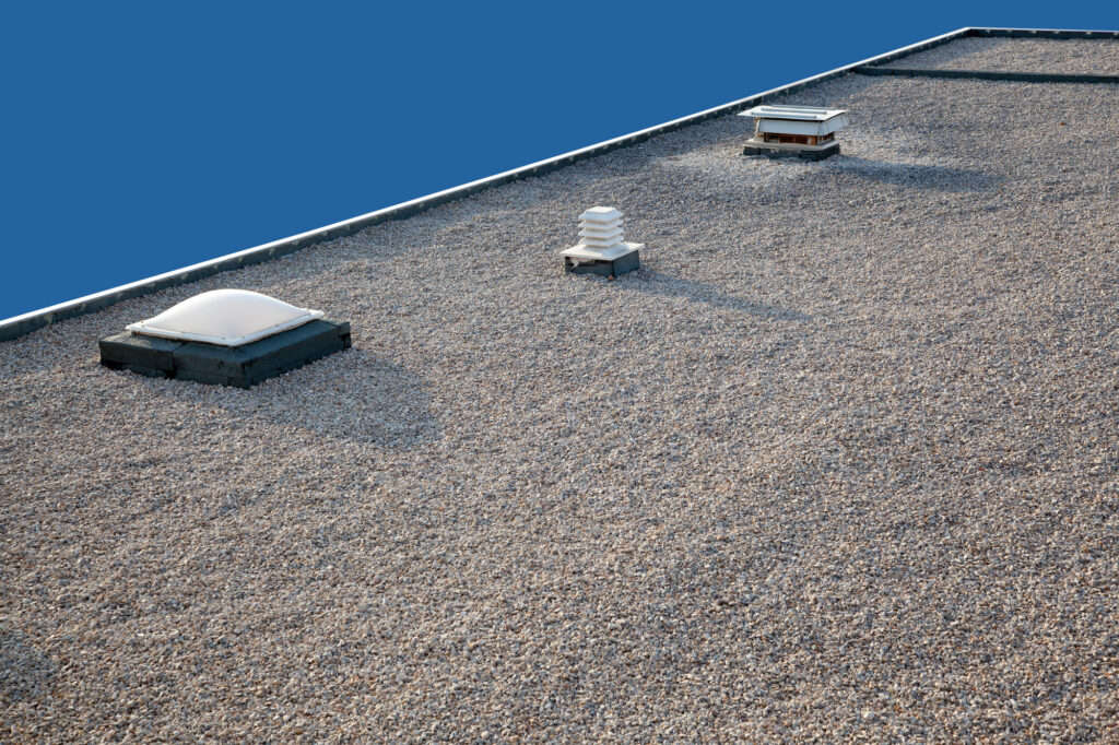 What are flat roof skylights?