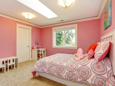 bedroom skylight ideas that accentuates bright colors